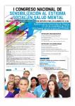 cartel I Congreso Nacional de Sensibilización al Estigma Social en Salud Mental